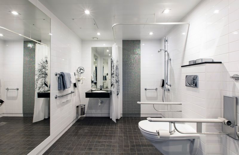 Walk-In Shower with Built-In Bench